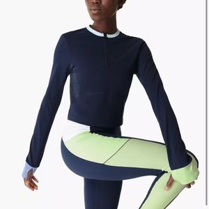 Sweaty Betty Half Zip Long Sleeve